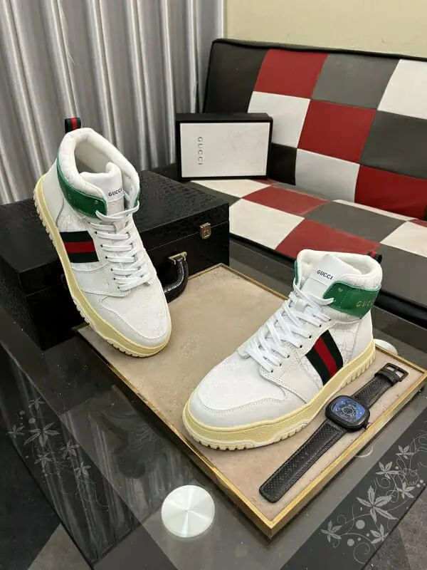 gucci high tops chaussures pour homme s_1255a441